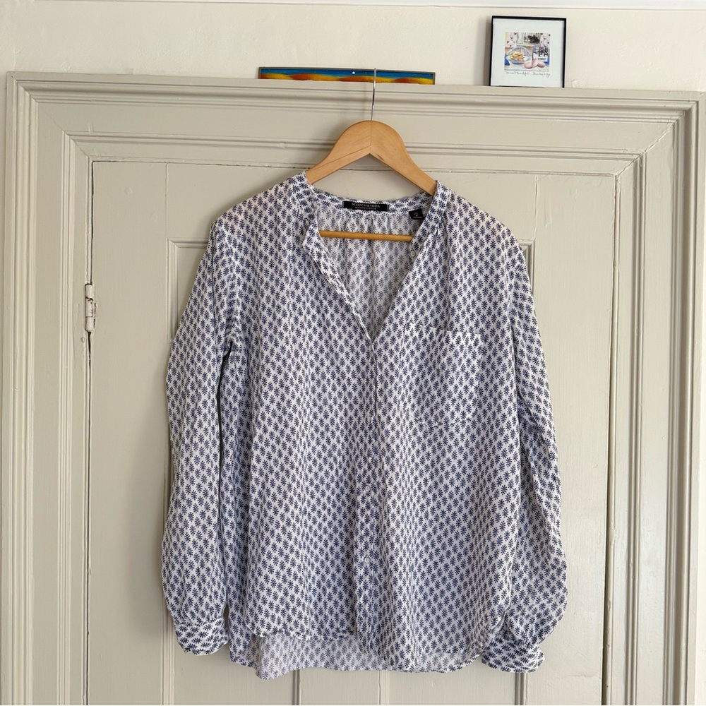 Scotch & Soda Women’s Blouse, Size 2, Blue
